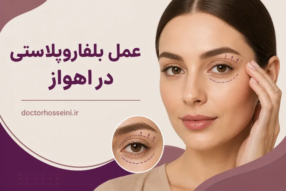 نمای توضیحی درباره چه کسانی کاندید مناسب بلفاروپلاستی هستند